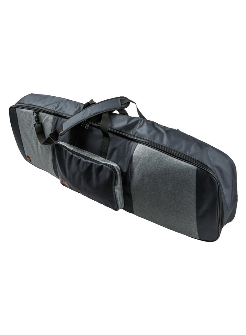 Ronix Battalion Padded Board Bag - Heather Charcoal / Orange - Image 5
